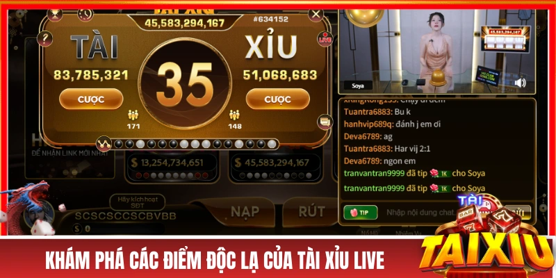 Tài Xỉu Livetream - Giao Lưu Cùng “Nàng Thơ” Trên Sóng Live Khám phá các điểm độc lạ của tài xỉu live