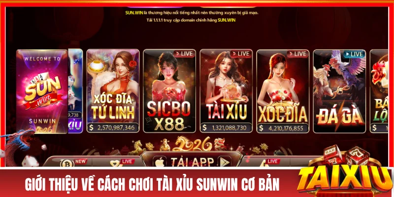 Tài Xỉu SUNWIN - Cẩm Nang Hướng Dẫn Cho Các Tân Binh 2026 Giới thiệu về cách chơi tài xỉu SUNWIN cơ bản